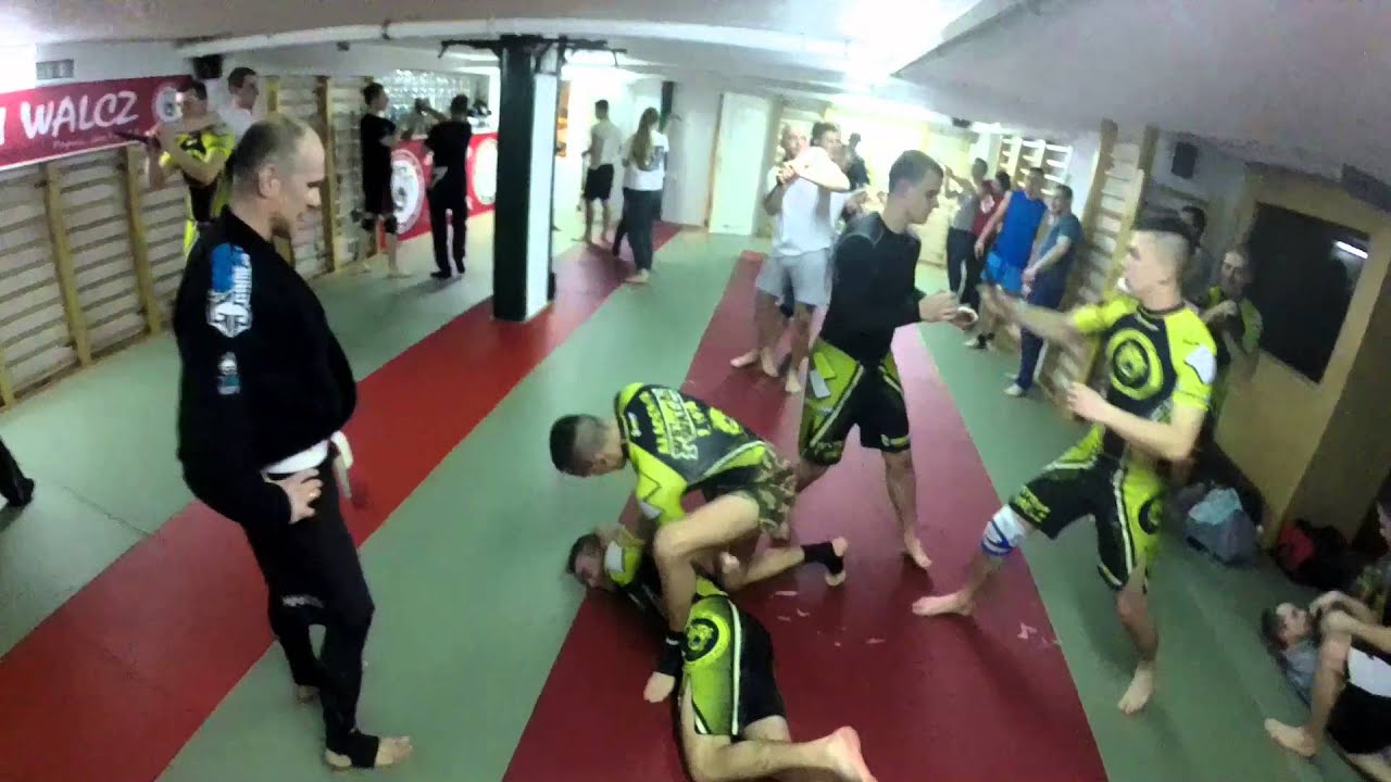 Akademia Lwa Bemowo - XI warsztaty wigilijne 2015 / samoobrona Warszawa / Kraw Maga