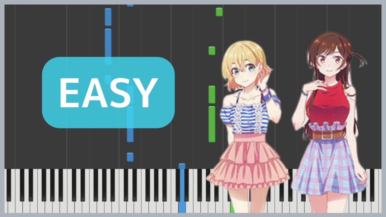 End Roll - Rent a Girlfriend / Amber's [Piano Sheet Music / Easy]