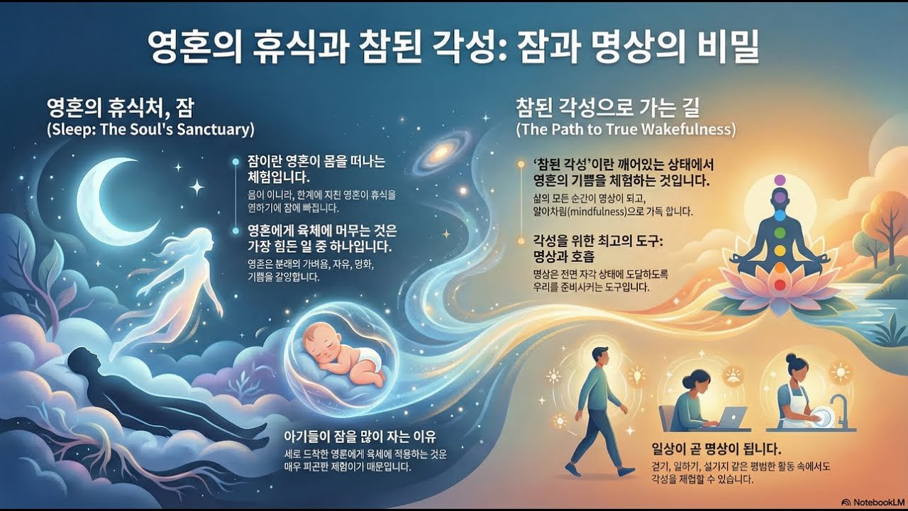 🎧 오디오 (A03신나이3권09-10) 영혼의 달콤한 휴식, 그리고 일상 속의 명상