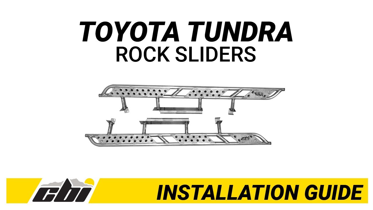 Toyota Tundra Overland Rock Sliders 2007-2021