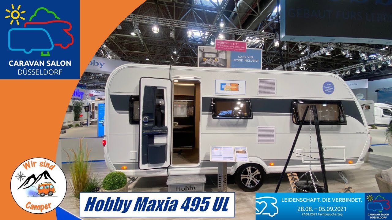 Roomtour vom neuen Hobby Maxia 495 UL | Caravan Salon 2021