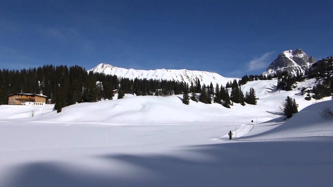 Schneeschuhwanderung am Hochtannbergpass