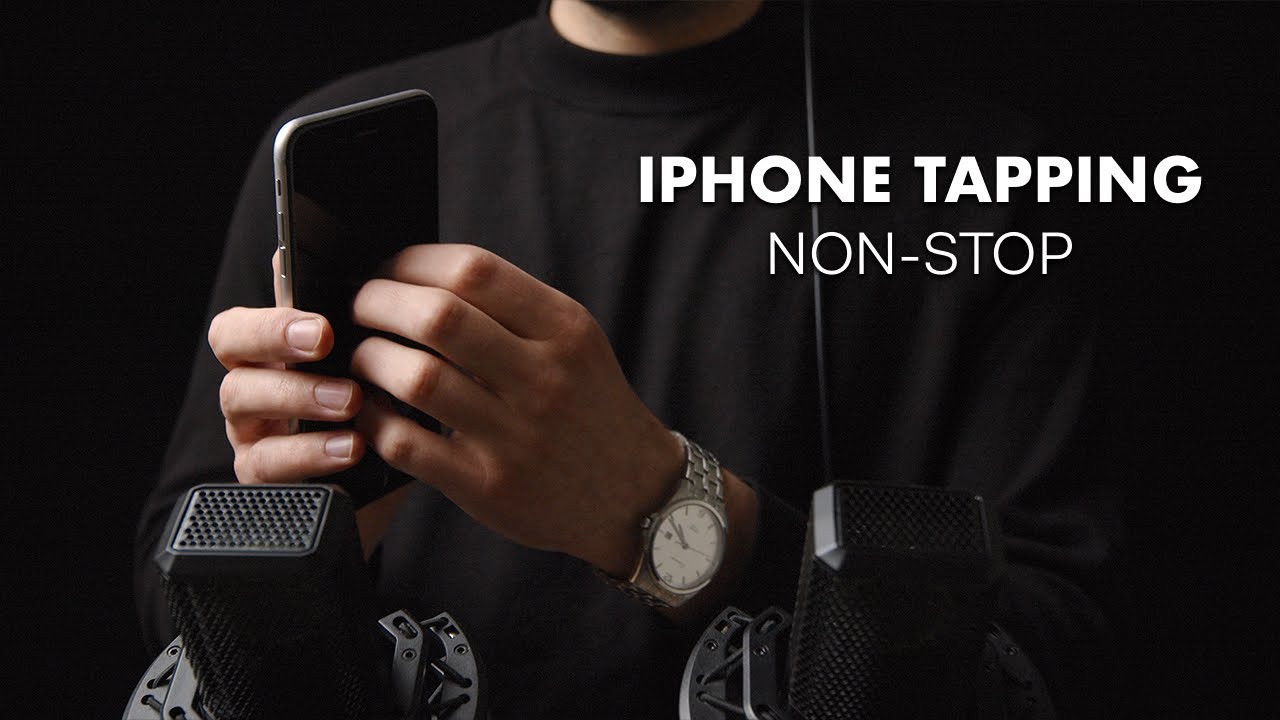 ASMR Non-Stop iPhone Screen & Phone Case Tapping for Sleep & Tingles Down Your Spine (NO TALKING)