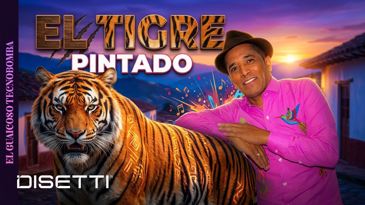 El Guaicoso Tecnobomba & Los Berracazos - El Tigre Pintado (Video Oficial) | TecnoBomba Nariñense
