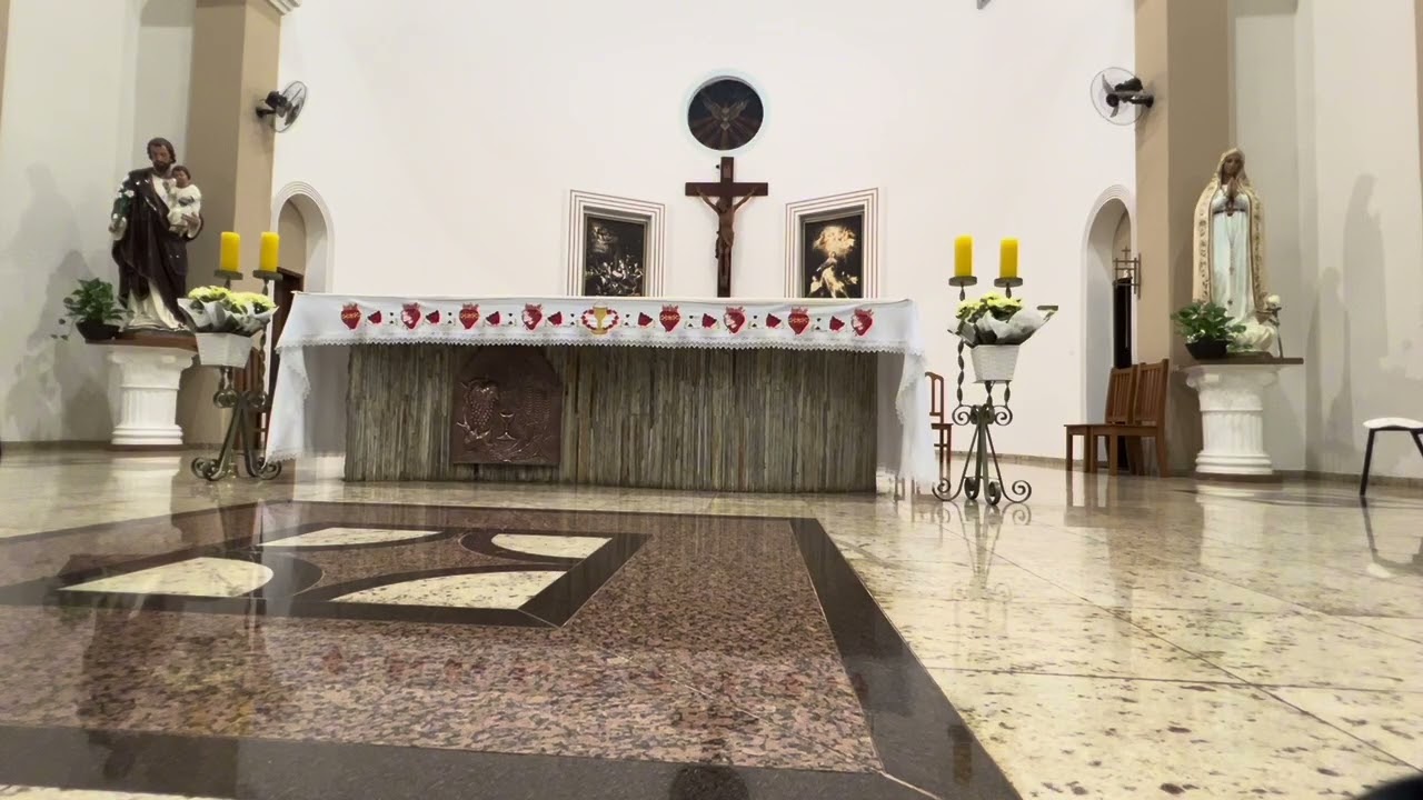 Terço cantado - Mistérios Gozosos. Filhos de Maria Assaí/Pr. Dia 04/08/25