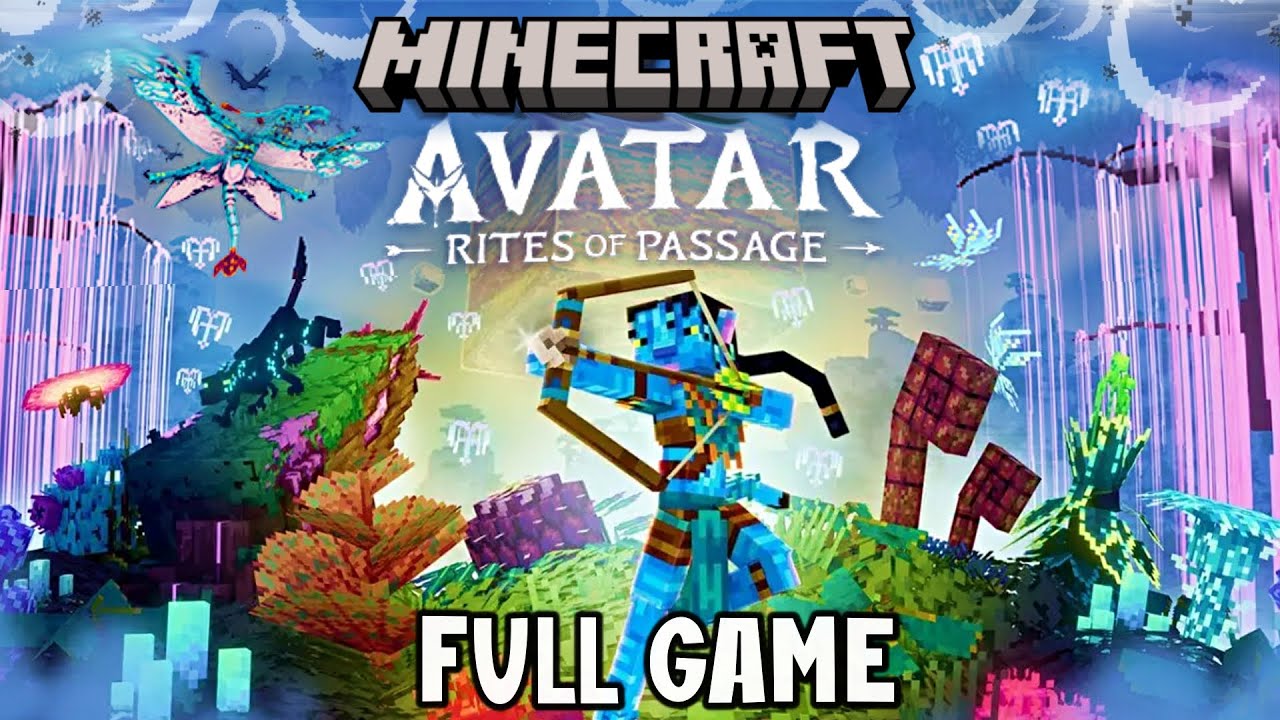 Minecraft x Avatar DLC - Полное прохождение игрового процесса (GAMEPLAY)