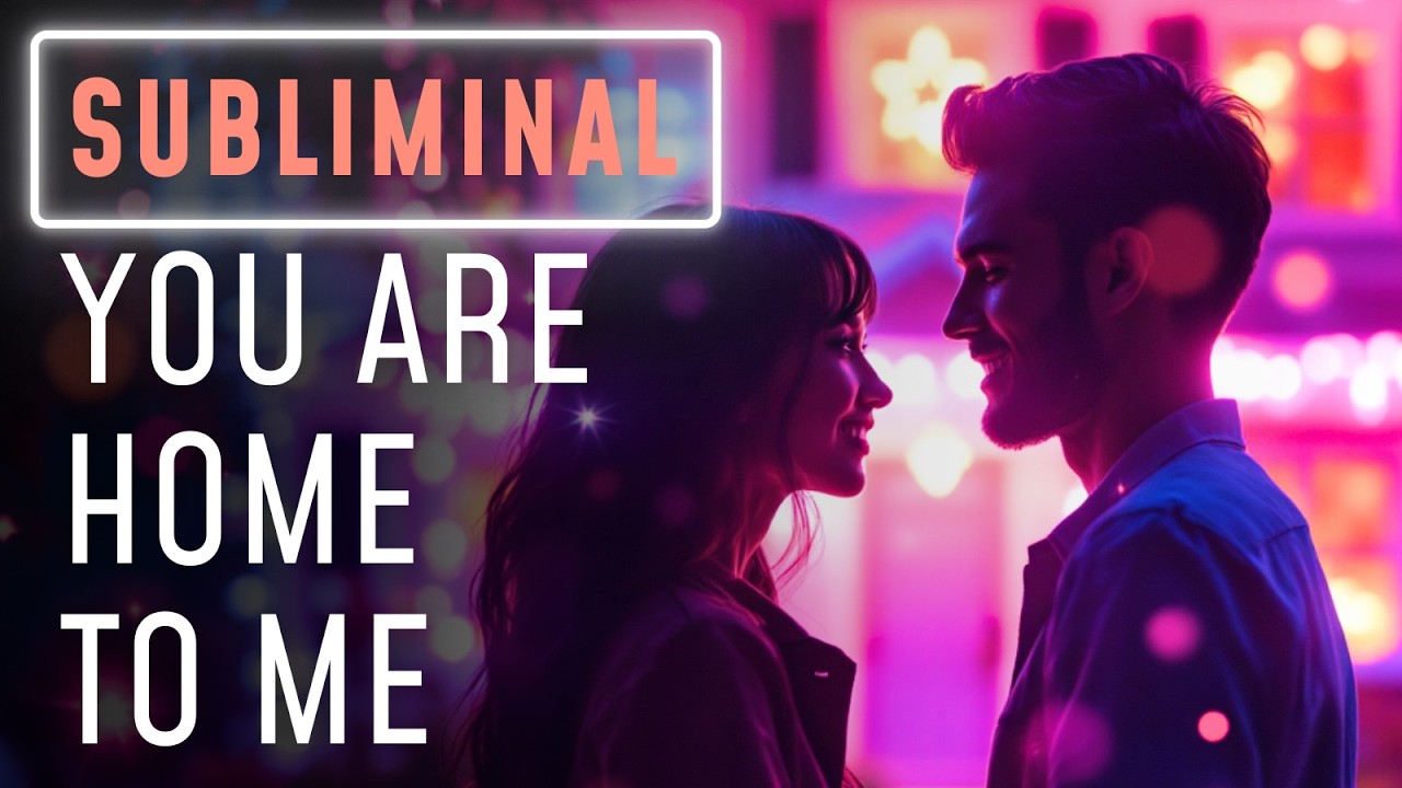 Make Him Feel LOVED and Drawn to You  🏠  You Are HOME To Me (Male Voice) Subliminal