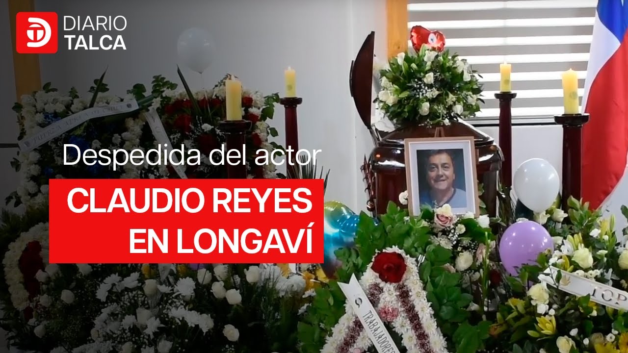 Despedida de actor Claudio Reyes en comuna de Longaví.#diariotalcatv