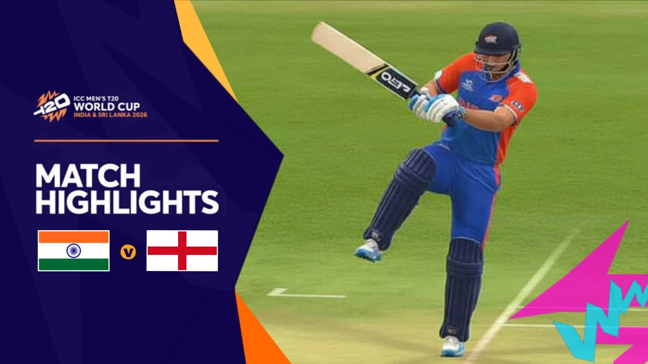 T20 World Cup 2026 l Semi final 2 l India vs England 