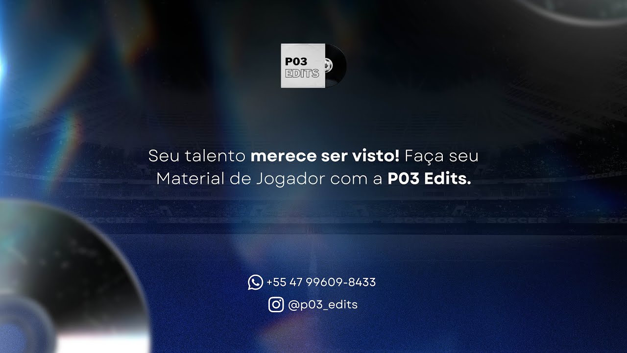 Material para o atleta Daniel Oliveira Mota - P03 Edits 🥇📀