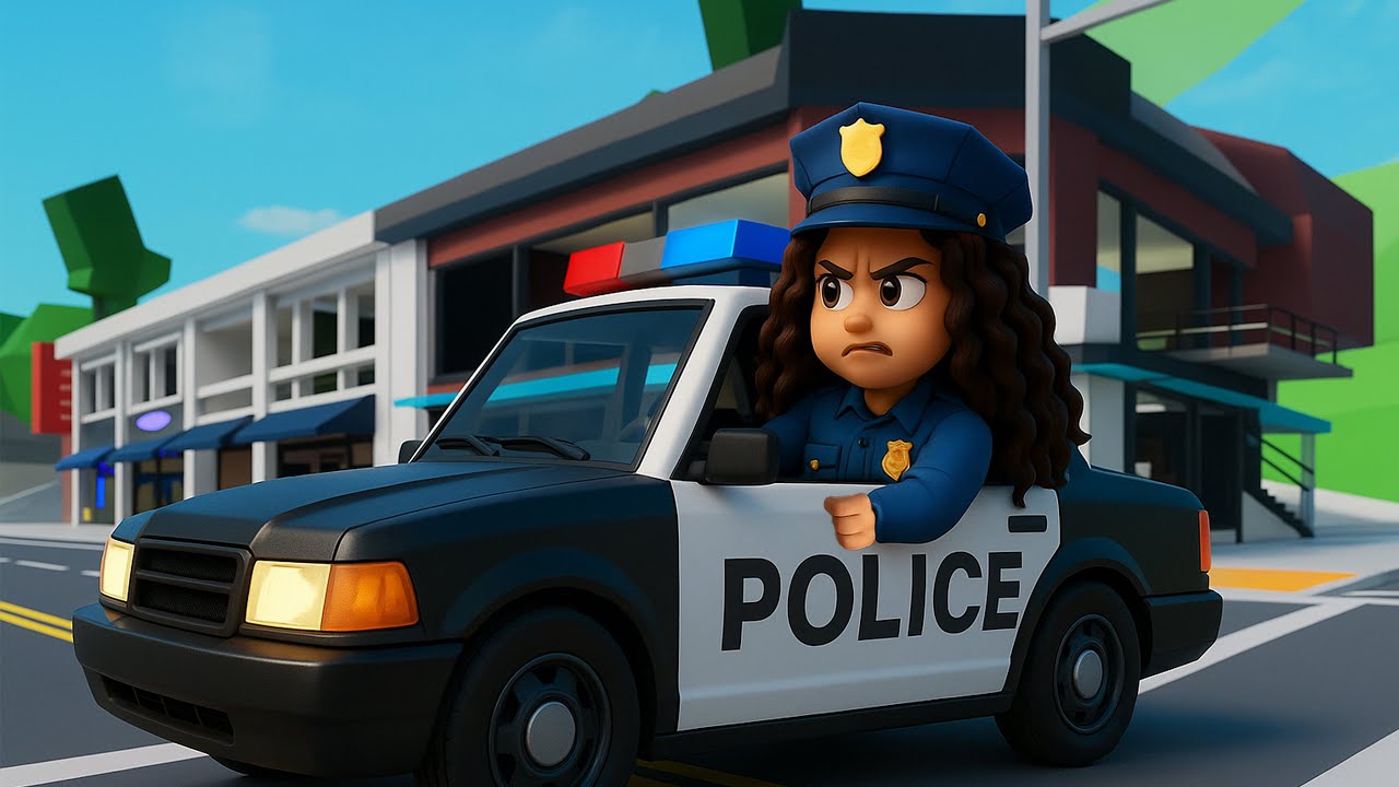 Virei Policial e Estou Procurando a Minha Mãe (Brookhaven) 