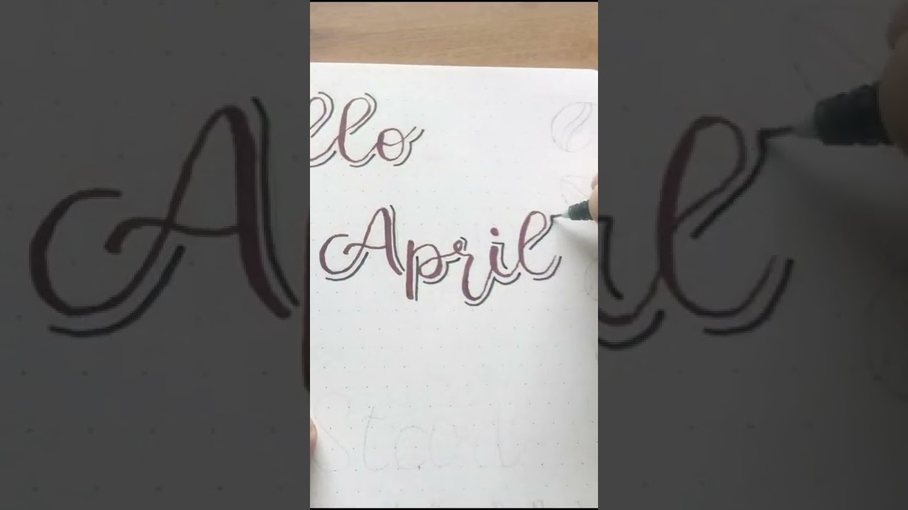 #shorts | Coffee Theme ☕  | April Month planner Set Up