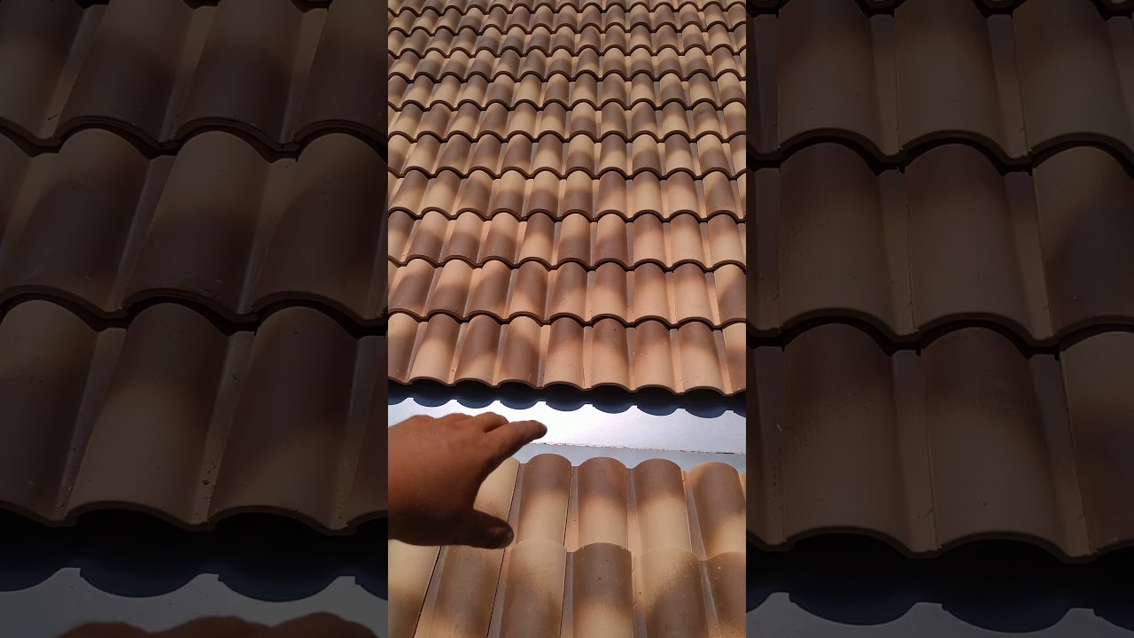 Cubierta de teja cerámica Mazarrón garrone en  una passivhause en Girona