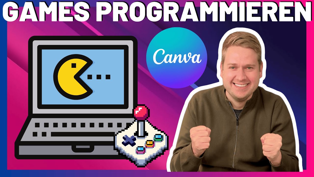 Spiele programmieren mit Canva?! 😲🕹️ So einfach geht’s – ganz ohne Code!