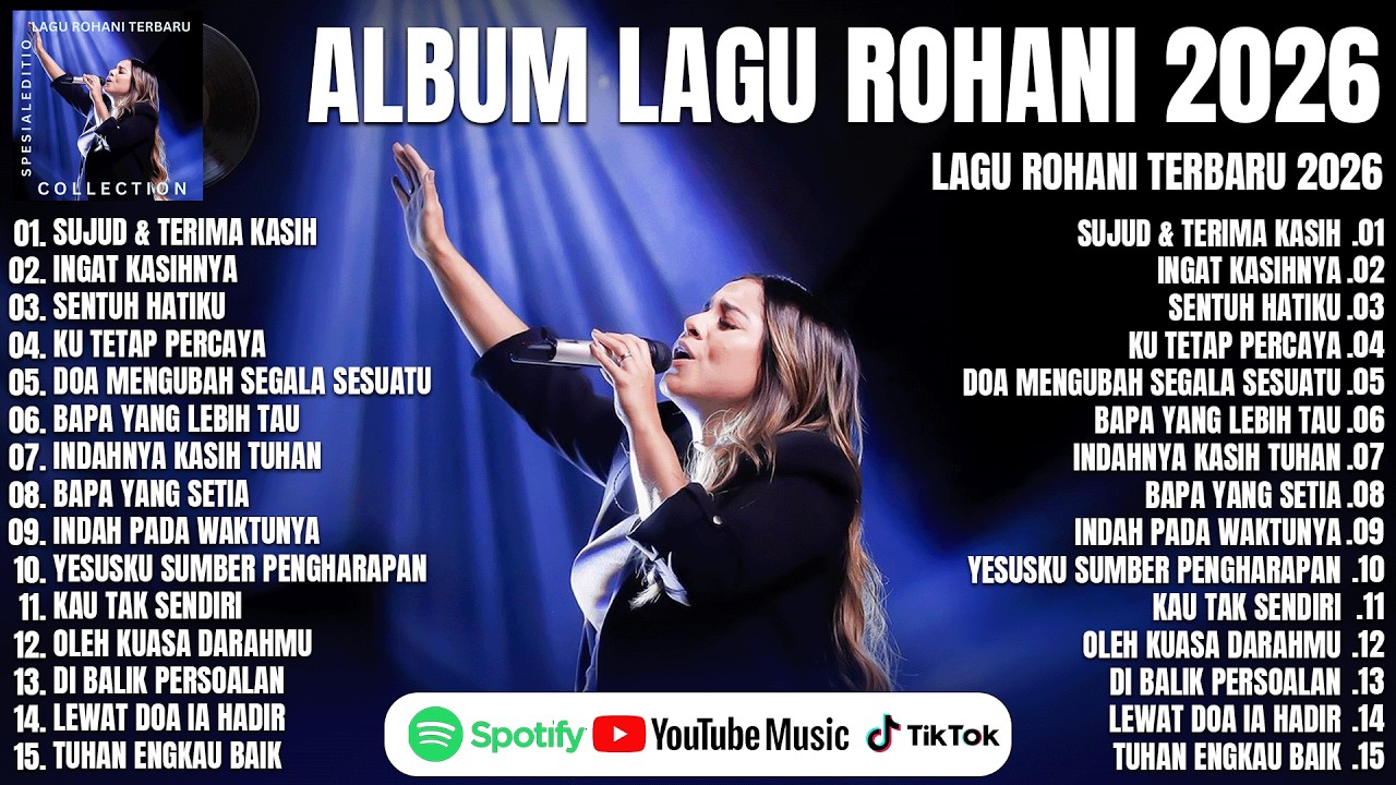 SUJUD DAN TERIMA KASIH - JPCC WORSHIP (LIRIK) | ALBUM LAGU ROHANI KRISTEN TERBARU 2026 PENYEJUK HATI