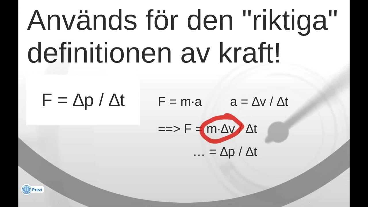 Rörelsemängd och impuls (fysik 1)
