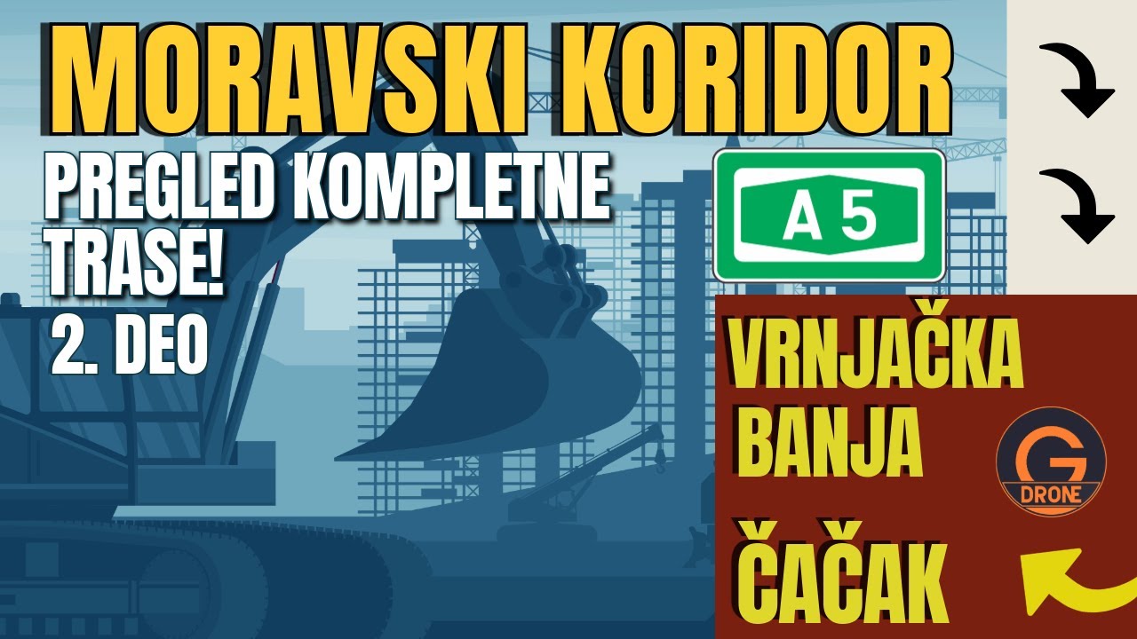 Vrnjci - Preljina : Cela trasa,  2. deo