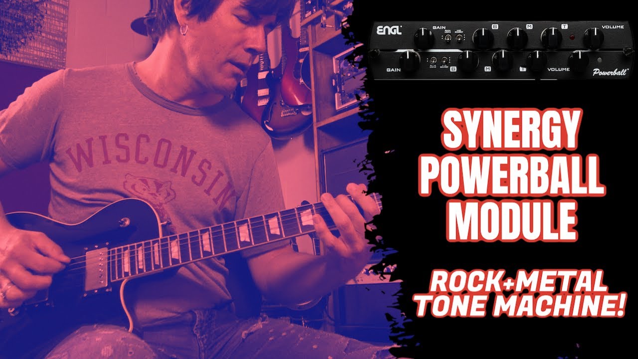 SYNERGY POWERBALL PREAMP MODULE Rock & Metal Tone Machine!