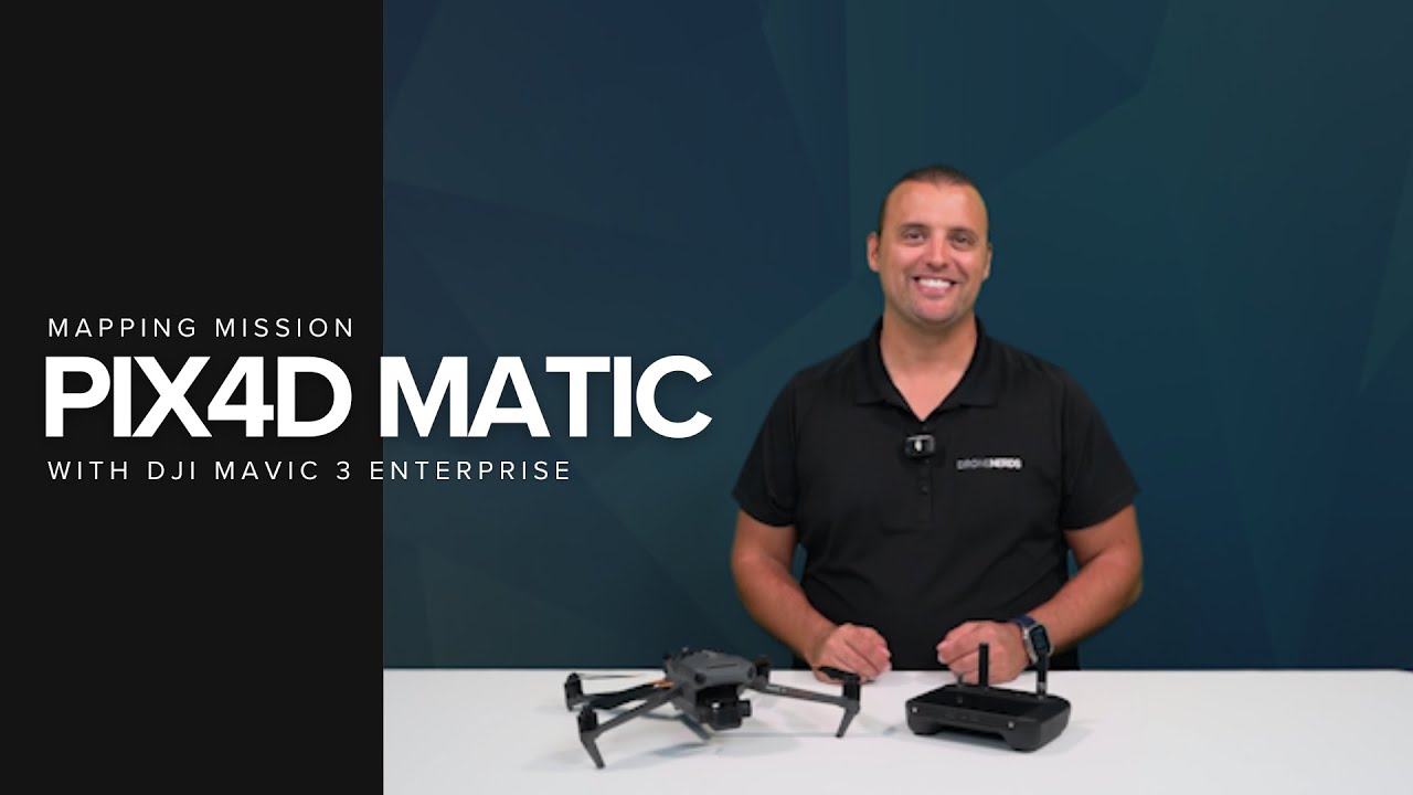 Картирование с помощью Pix4D Matic