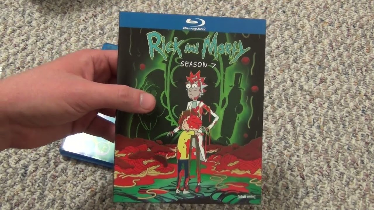 Rick and Morty: Season 7 Blu-Ray Unboxing