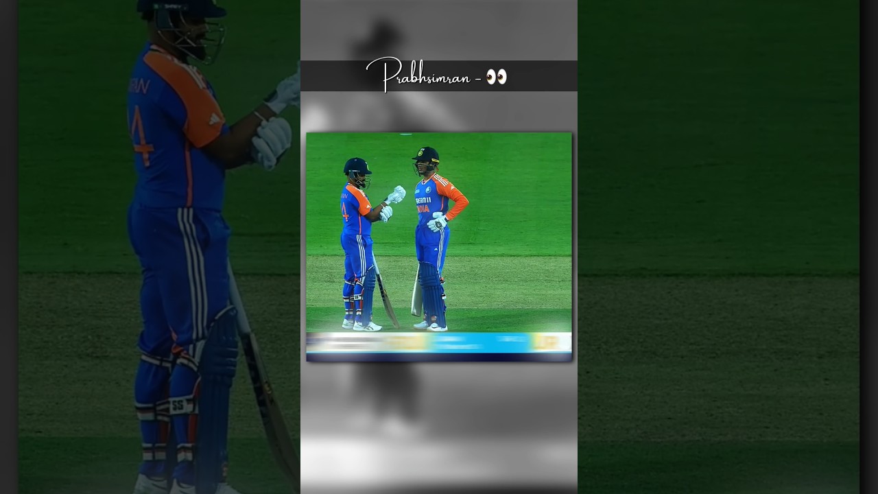 Brilliant start by Prabhsimran singh 👀😱🏏 #INDIAvPAKISTAN  #EmergingAsiaCupOnStar