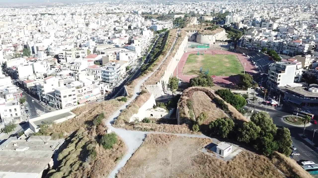 the wall of hraklio crete.Τα τείχη του Ηρακλείου!! ,