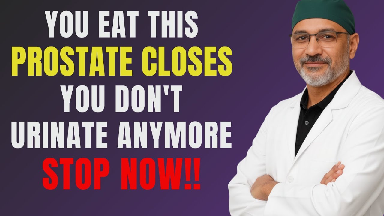 Seniors : NEVER eat this again: 3 foods that DESTROY your prostate and prevent you from urinating