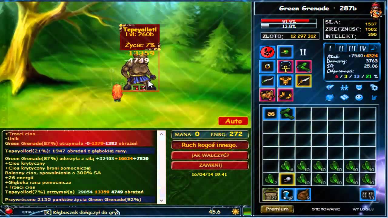 Margonem - Herosi Eventowi Inferno