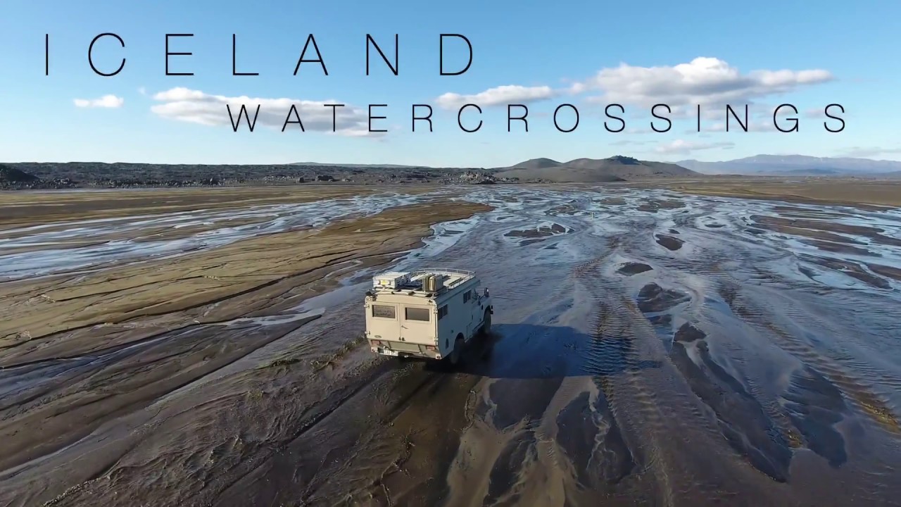 Watercrossings in Iceland