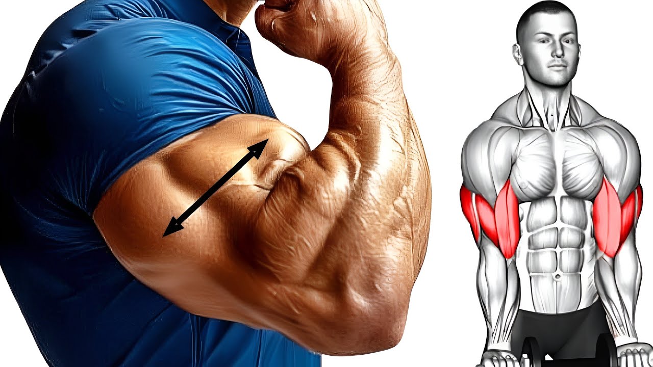 “Biceps on Fire 🔥 The Ultimate Arm-Growth Workout”