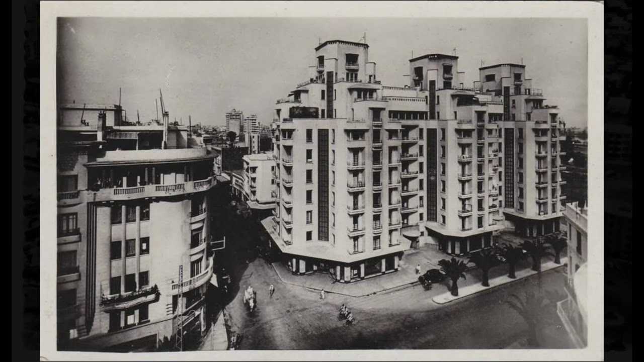 Ville de Casablanca d'Autrefois Maroc