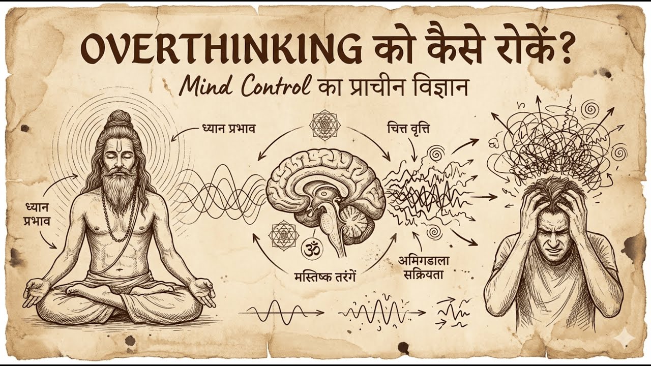 Overthinking कैसे बंद करें? | Mind Control Techniques from Ancient Science