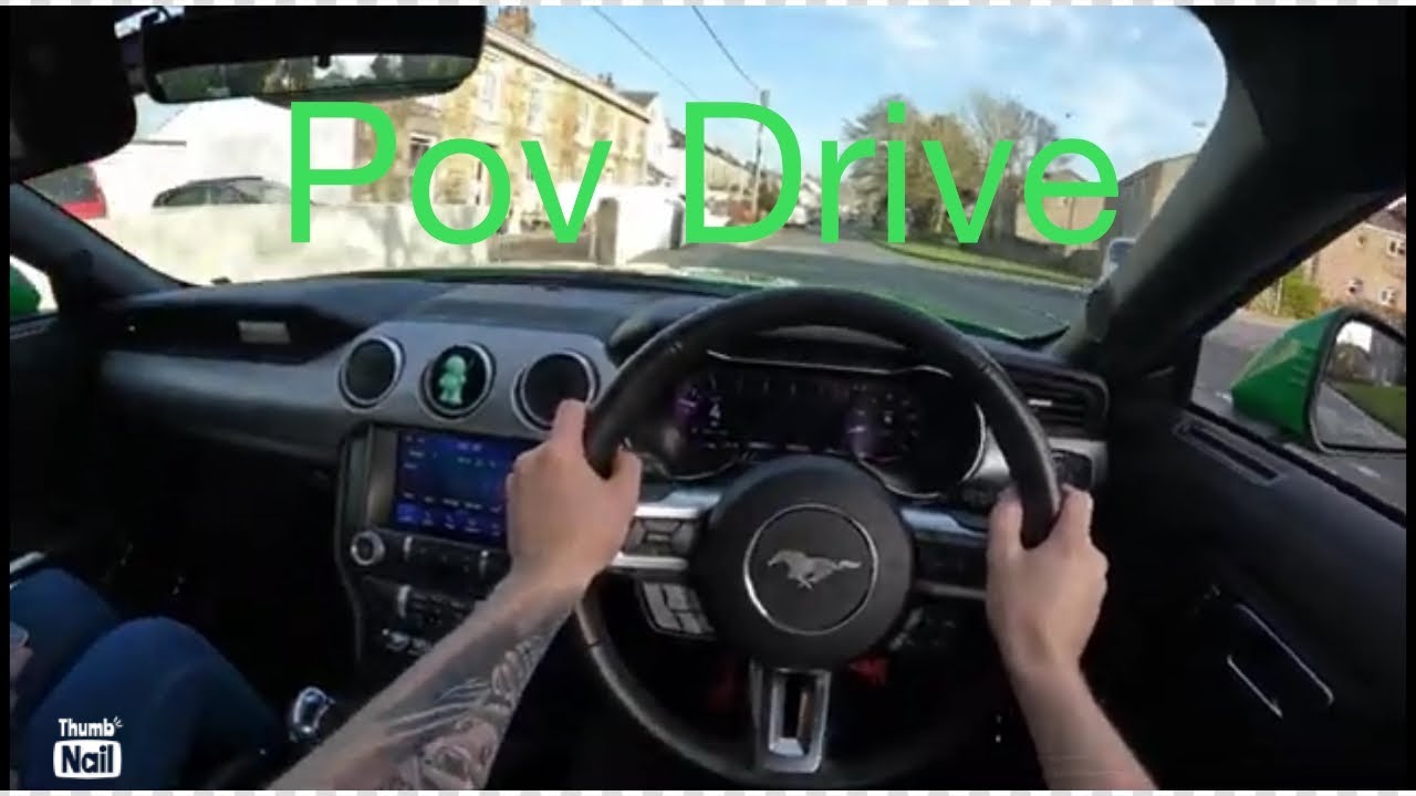 Ford Mustang GT POV Drive | CRAZY Exhaust Sound