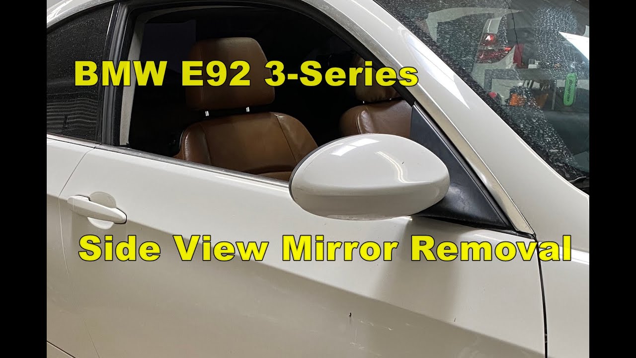 BMW E92 3-Series Side Mirror Removal – Quick & Easy DIY