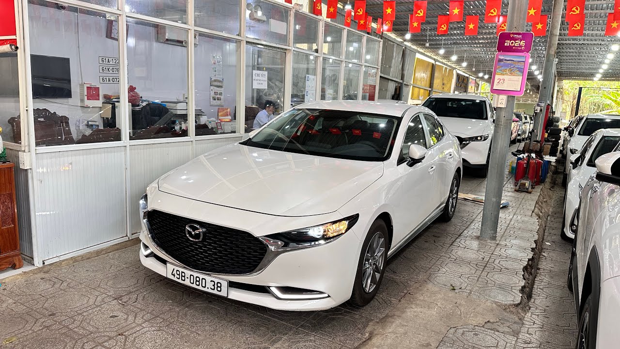 Mazda 3 luxury 2022 đi 20 ngàn rất mới máy + số và keo chỉ rin sơn tin95% ko lỗi 550tr0917215512