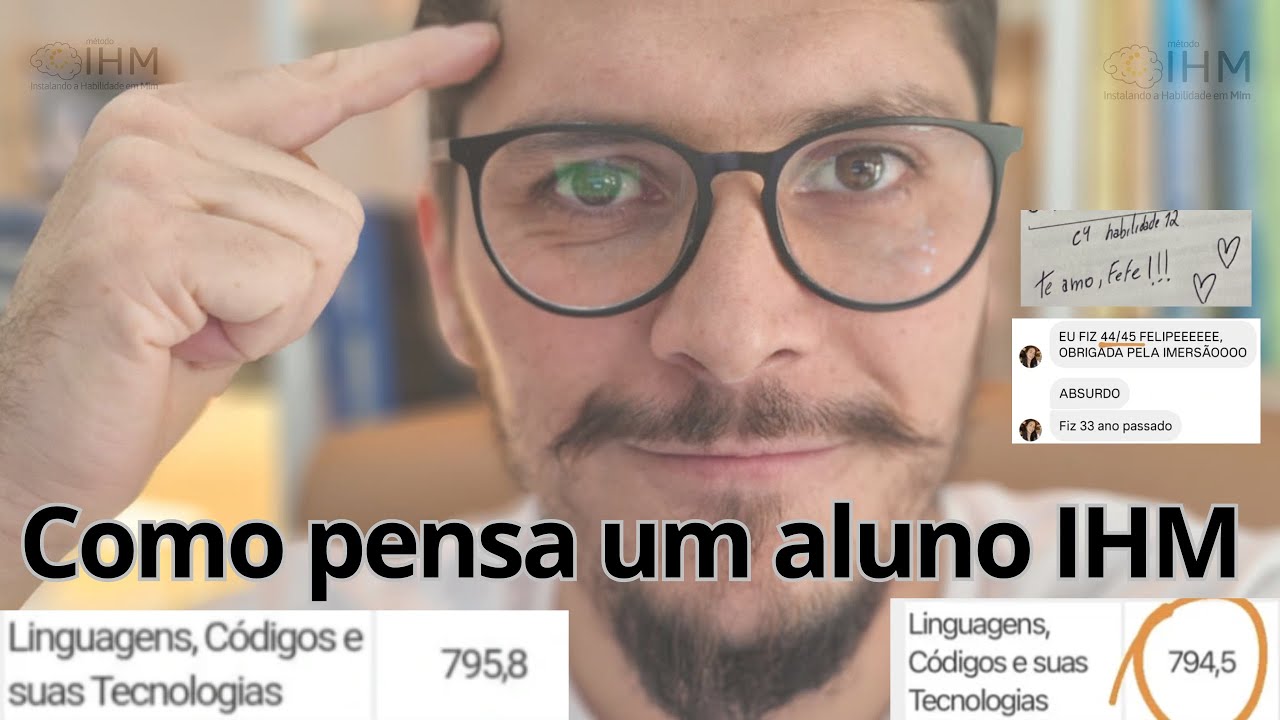 Como pensa um aluno 700+ em Linguagens (!!!)