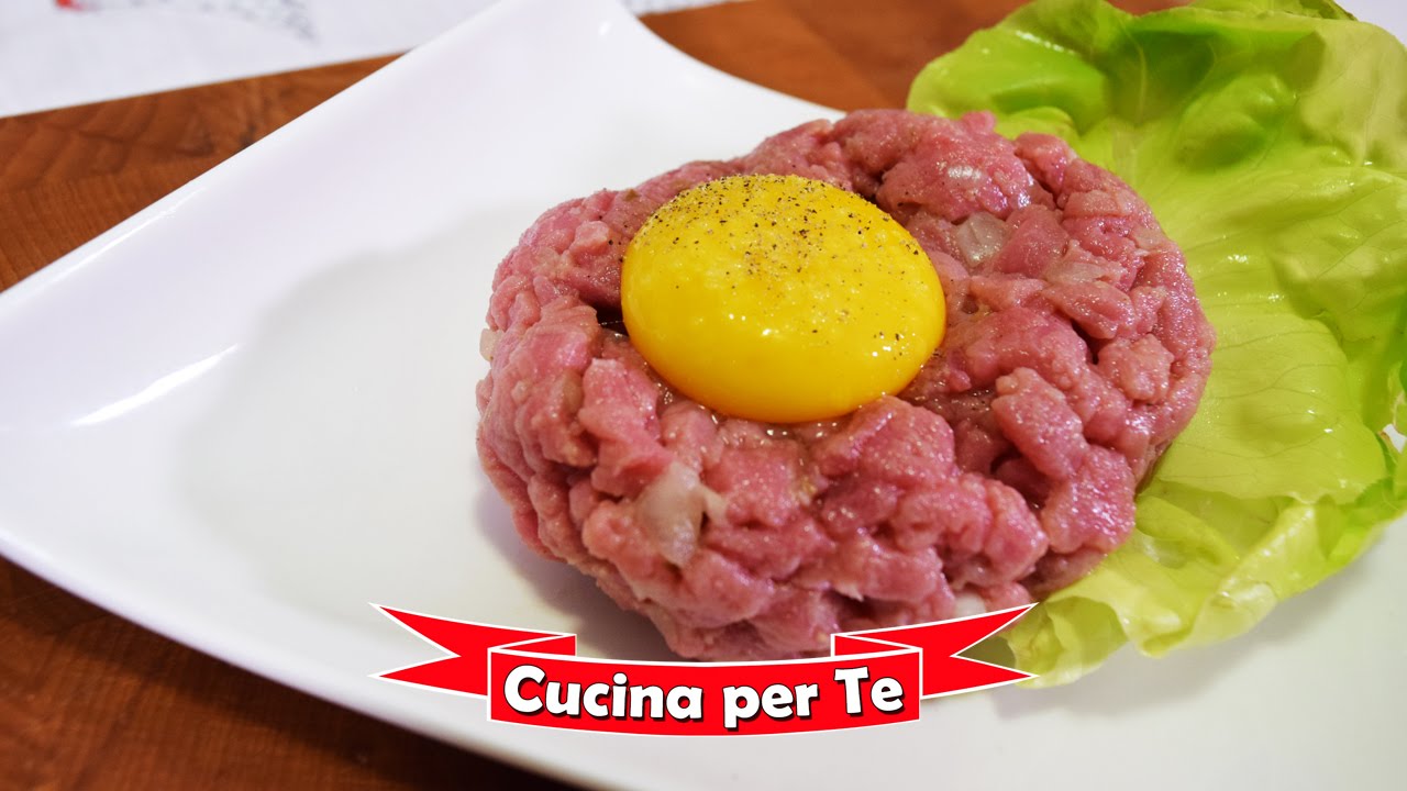Tartare di Manzo con Uovo - Ricetta Originale
