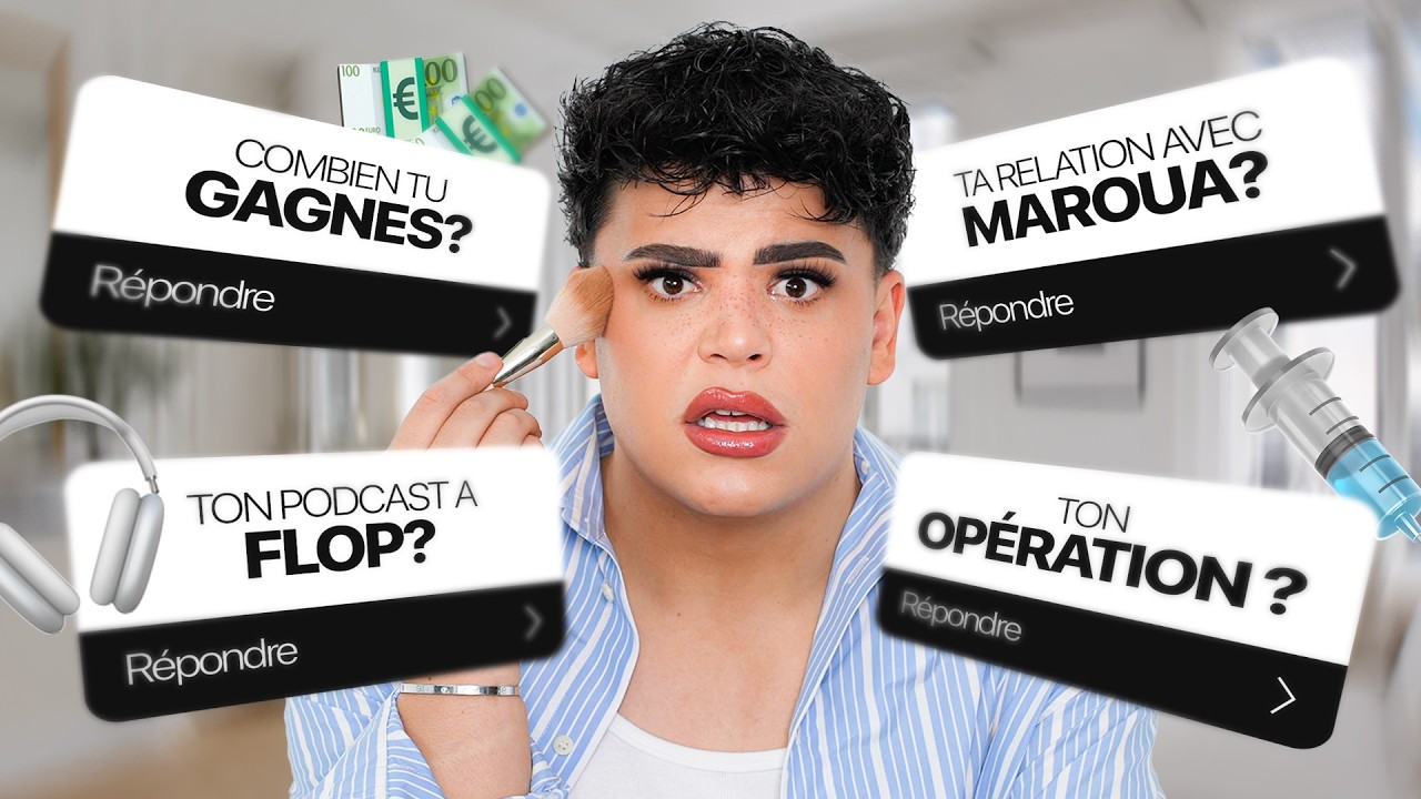 JE REPONDS &Agrave; VOS QUESTIONS LES PLUS INDISCR&Egrave;TES
