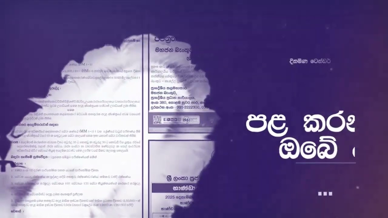 DInamina Paper - Tender