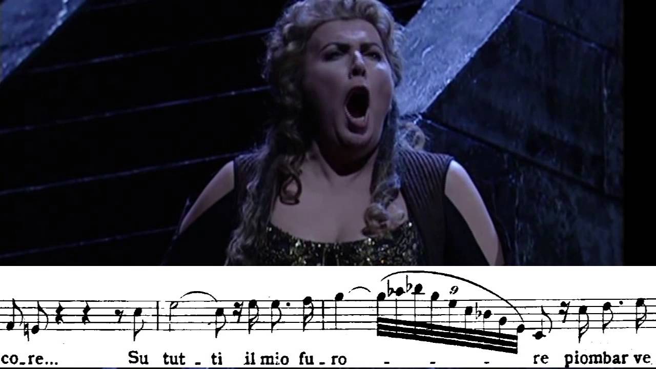 Maria Guleghina: «Ben io t'invenni...Anch'io dischiuso un giorno». Nabucco. G. Verdi