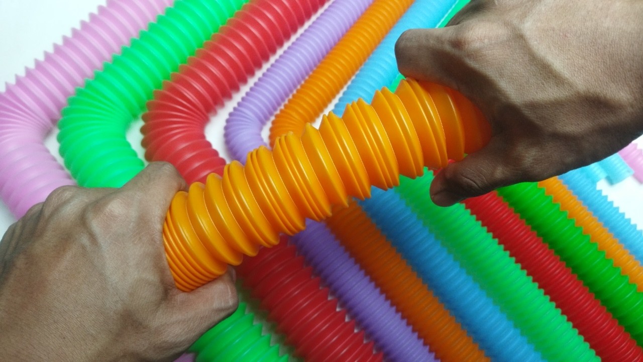 Satisfying Voicing of POP Tube ASMR | diy #asmrsound #relaxing #poptubesound #insideout
