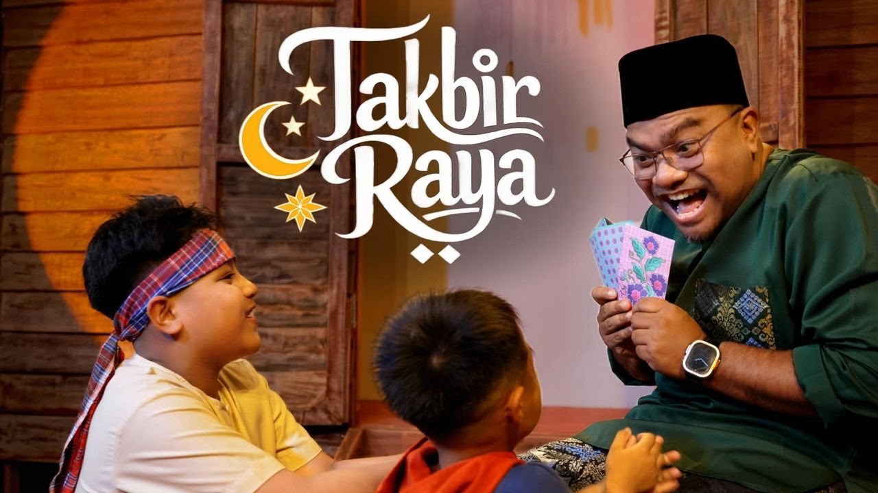 TAKBIR RAYA - BAZLI UNIC (OFFICIAL MUSIC VIDEO) ULANG PASANG MALAM RAYA