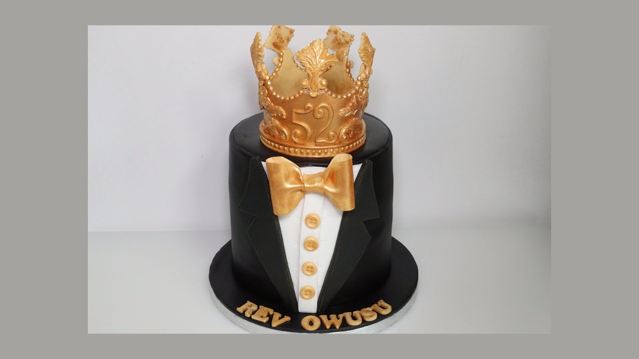 How I Made a Suit Cake