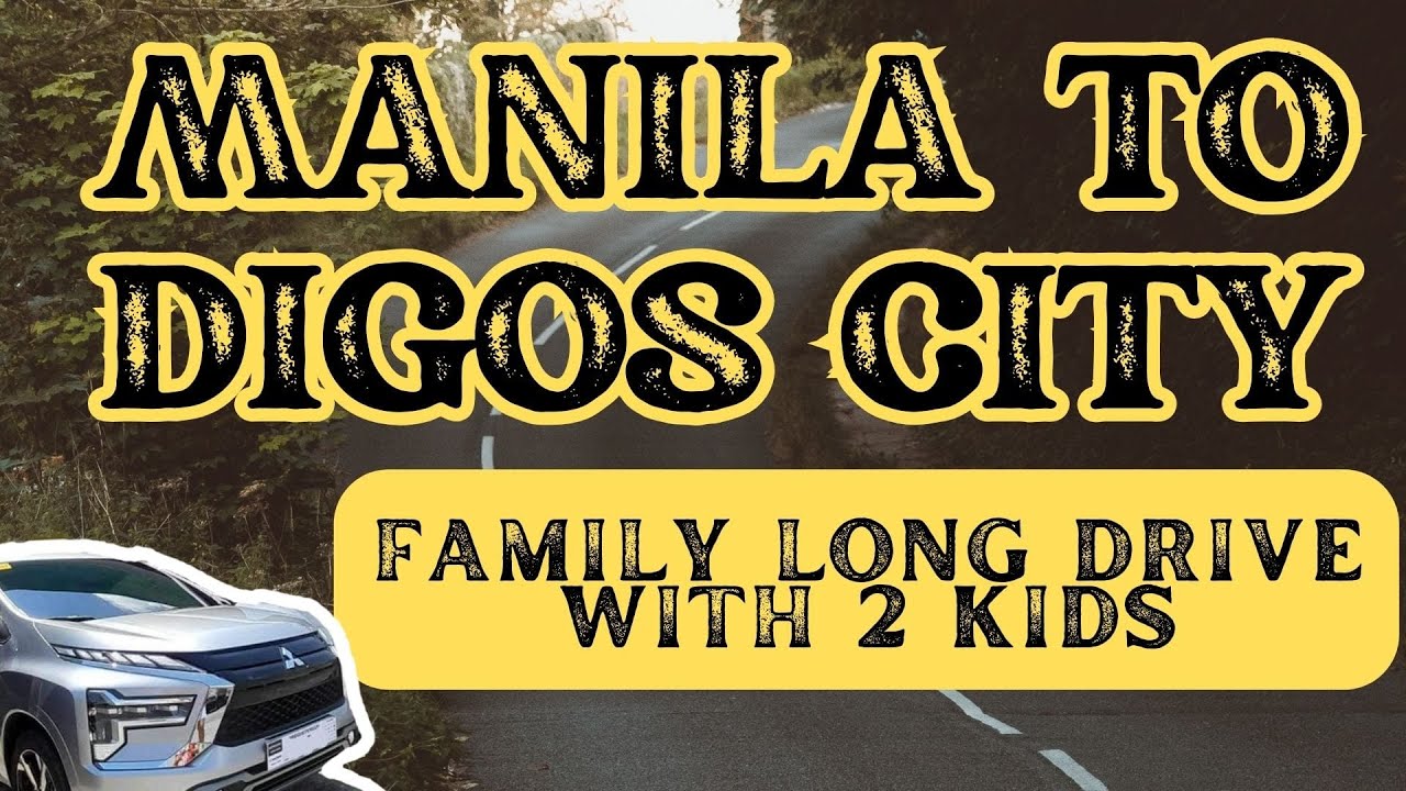 Family Adventure from Manila to Digos City Land Trip (Luzon Visayas Mindanao) with 2 young kids