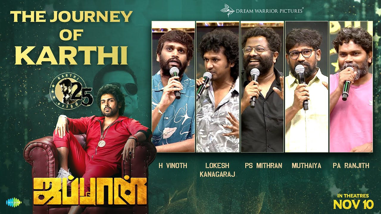 Directors of Karthi | The Journey of Karthi | Karthi 25 | Japan