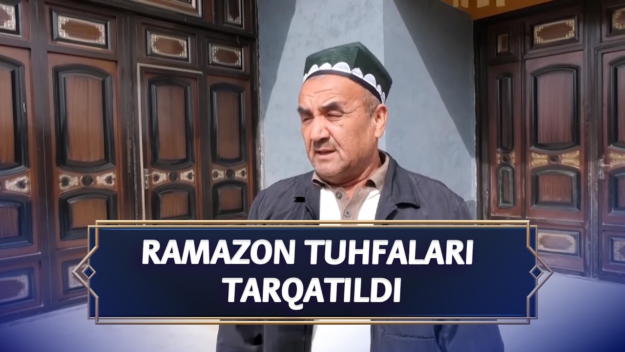 Ramazon tuhfalari tarqatildi I Jarayon