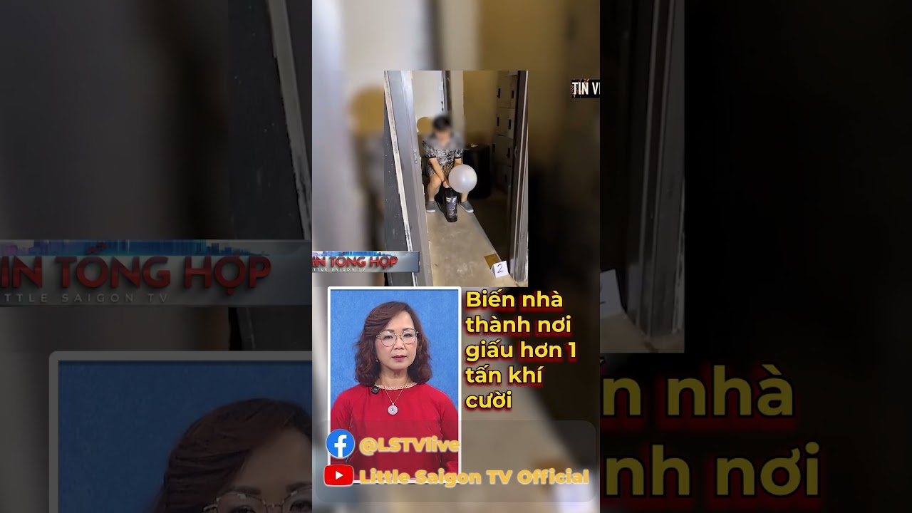 Biến nh&agrave; th&agrave;nh nơi giấu hơn 1 tấn kh&iacute; cười