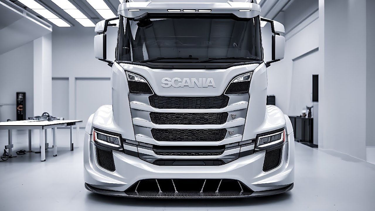 Новый Scania 770S V8 2025 года — король грузовиков