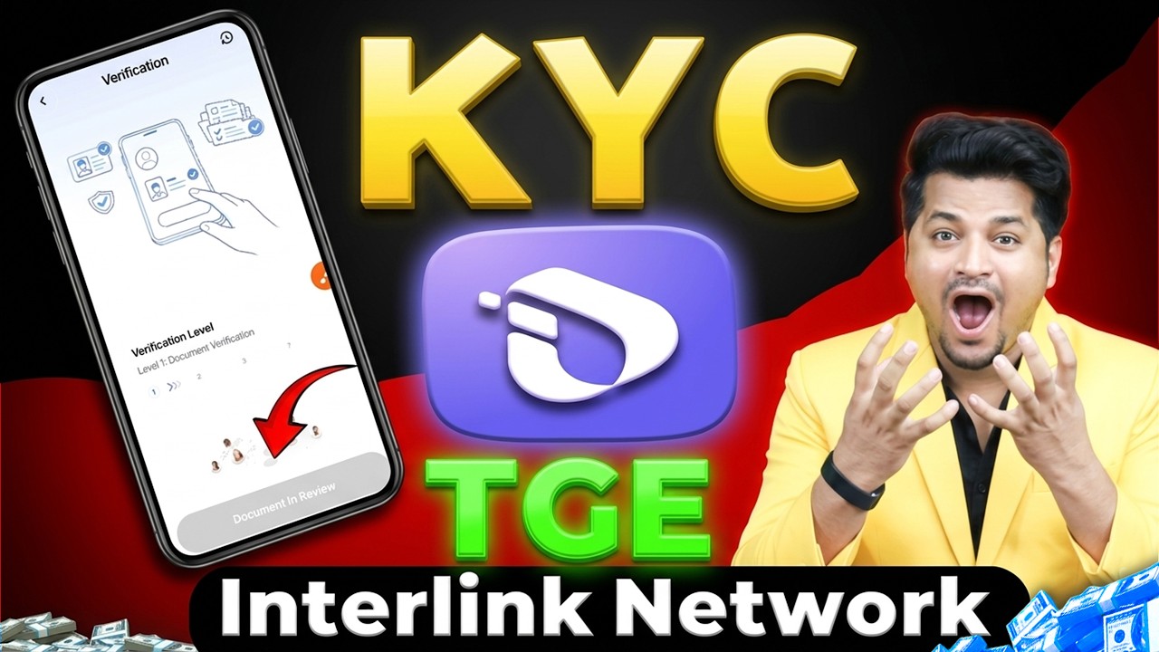 🚨 Interlink Mining App KYC Problem 😱 | KYC Reject Solution + TGE Update 🔥