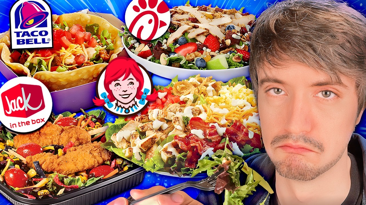 I ate fast food salad every day for 1 Week